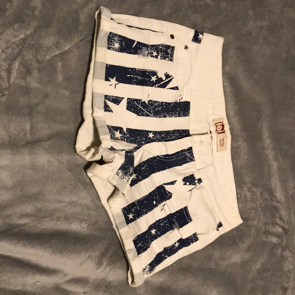 White Shorts